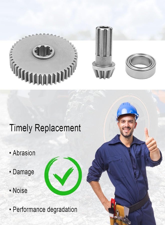 ULZOZN Upgrade RC Vehicle Gear Fit for H16GT H16DR H16BM H16 16207 H16PL H14BM Replace 16401Y, 1/14 1/16 Scale RC Car Metallurgy Gear - Image 3